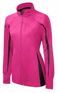 Mizuno Feminino Elite 9 Focus Full Zip Jaqueta De Vôlei Rosa Choque, Pequena | eBay
