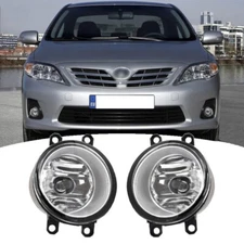 For 2011 2012 2013 Toyota Corolla Front Bumper Pair H11 Fog Lights Lamps LH&RH