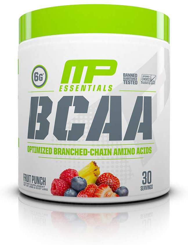 MP Essentials BCAA Powder, 6 Grams of BCAA Amino Acids, Post-Workout Recovery Dr