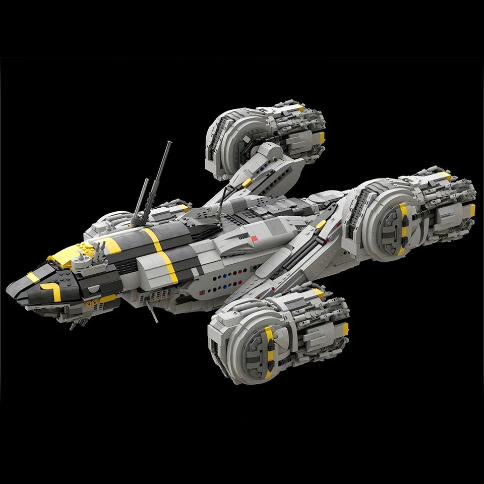 YOUFOY 1:250 Scientific Exploratory Spaceship with Interior 9337 Pieces MOC - Image 4 of 4