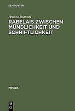 Thumbnail - Rabelais Zwischen Mündlichkeit Und Schriftlichkeit | Buch |