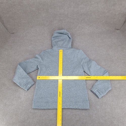Nike Sweatshirt Kids Medium Gray Heather Pullover Hoodie Sweater Boys Kids New - Picture 8 of 12