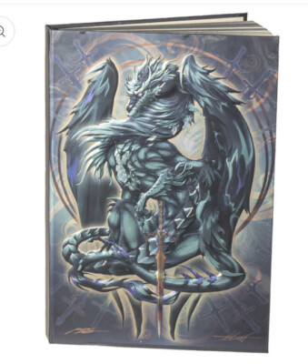 Dragons Lair Fantasy Terra Blade Earth Dragon Embossed Journal Diary Notebook