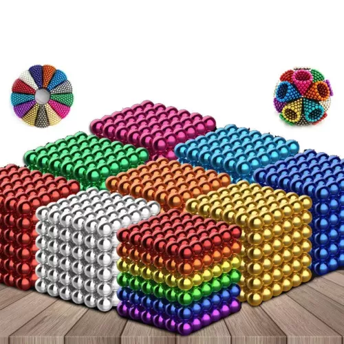 216Pcs Building Blocks Balls Fidget Desk Adults Toys Office Fidget Game Gifts AU - Picture 4 of 18