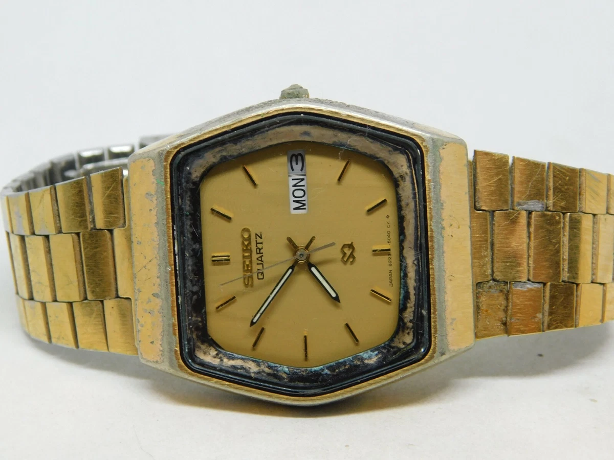 Seiko quartz clearance sq watch
