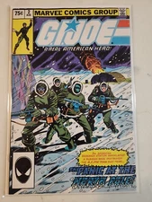 G.I.Joe #2 MARVEL COMIC BOOK 6.5-7.0 AVG 2nd PRINT V25-63