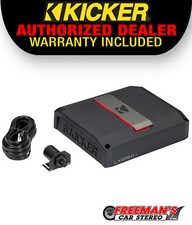 Kicker 51LX1250.1 1250W Mono Class-D Subwoofer Amplifier with Smart Bass Control