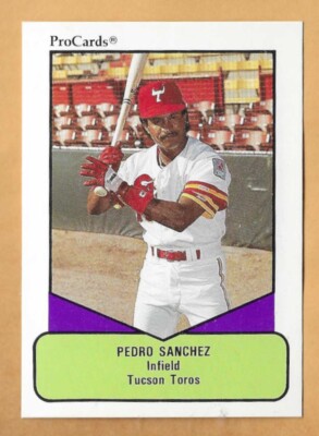 PEDRO SANCHEZ TUCSON TOROS #197 - PRO CARDS 1990