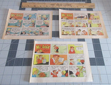 Lot of 3 Hi and Lois by Walker & Browne Clipped Strip from Sunday comic 1981