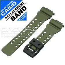 Genuine Casio Replacement Green Watch Band for G-SHOCK GA-700UC-3 GA700UC GA-700