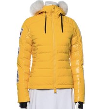 Rossignol Jc De Castelbajac Yellow Puffer  Down Ski Jacket Xs