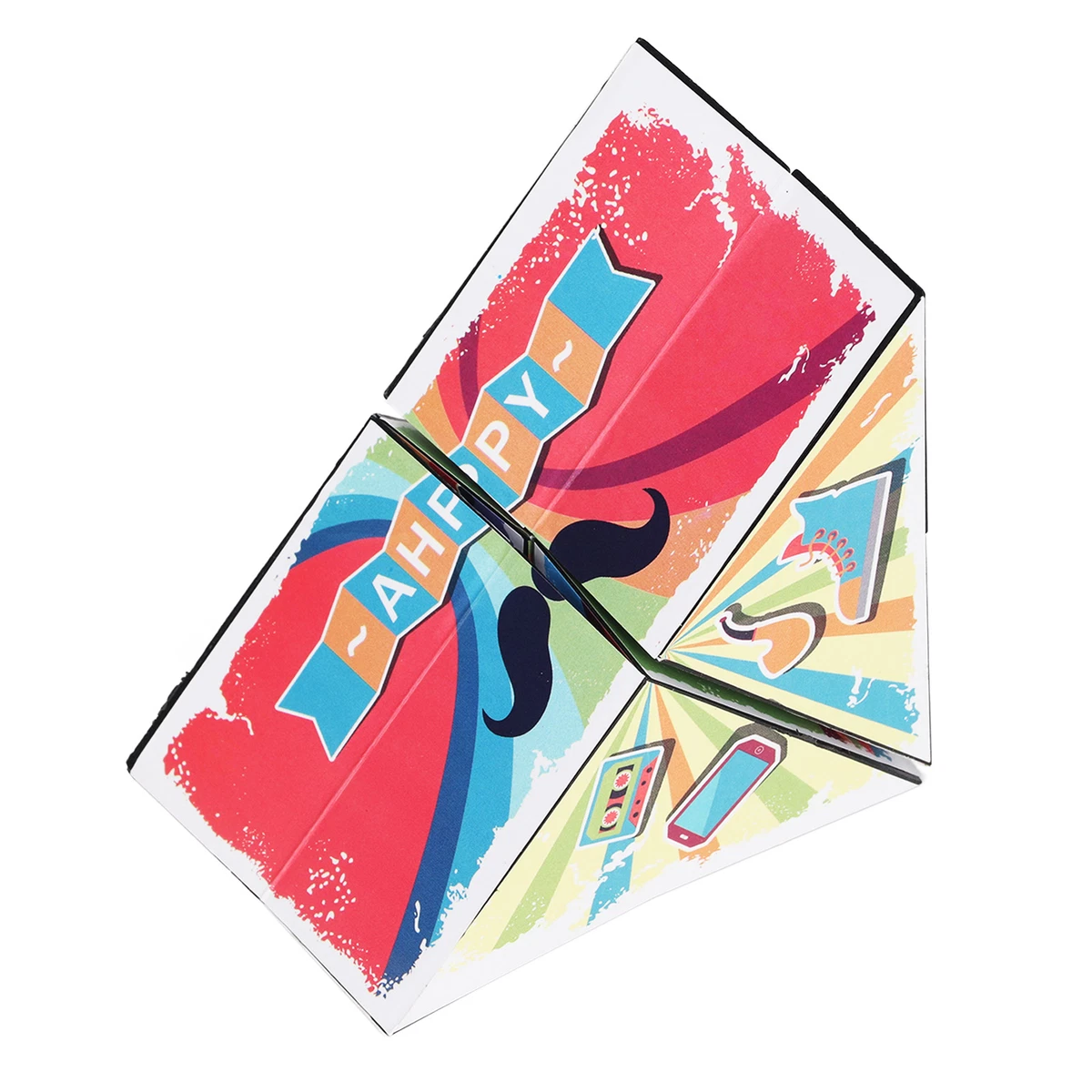 Shape Shifting Box Flexible Educational Shape Transform Puzzle
