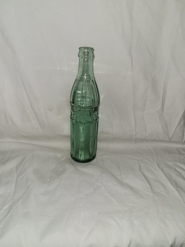 Rare Washington NC ER Mixon & Co Green Glass Art Deco Soda Bottle Pepsi