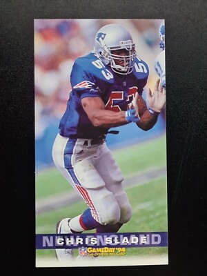 1994 FLEER ''Gameday'', PATRIOTS, Chris Slade, #269