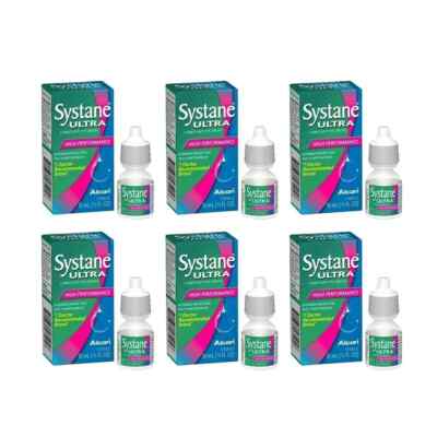Alcon Systane Ultra Gleitmittel Augentropfen Hochleistung 10 ml 6er Pack