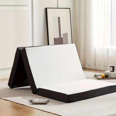 Premium 3-Inch Tri-Fold Mattress - Versatile, Space-Saving & Comfortable