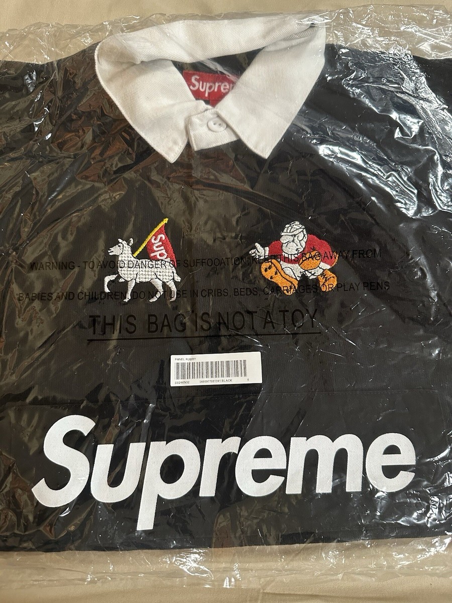 ウェア Supreme S/S Rugby \"Black Supreme S S Rugby (SS24) - $118