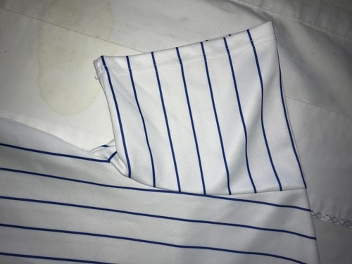 Vintage MAJESTIC New York Mets CARLOS DELGADO 21 MLB SEWN White JERSEY Youth XL - Picture 15 of 20