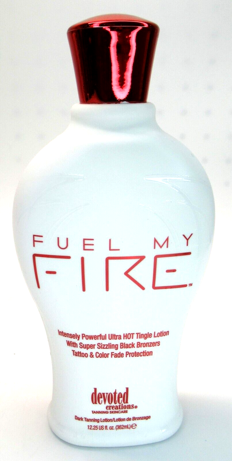 Devoted Creations Fuel My Fire Tanning Lotion 12.25 oz Hot Black Tingle