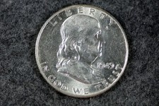 Estate Find 1949  Franklin Half Dollar   #D24492