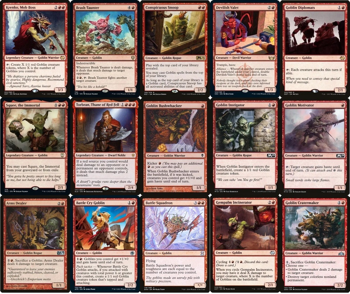 best goblin deck mtg commander Commander Deck Tech: Goblins