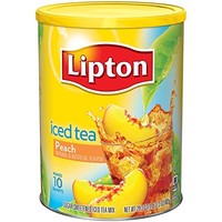 Lipton Iced Tea Mix, Peach Sweetened 10 Qt (pack Of 6), New, Free Shipping on sale Lipton Iced Tea Mix, Peach Sweetened 10 Qt (pack Of 6), New, Free Shipping on sale