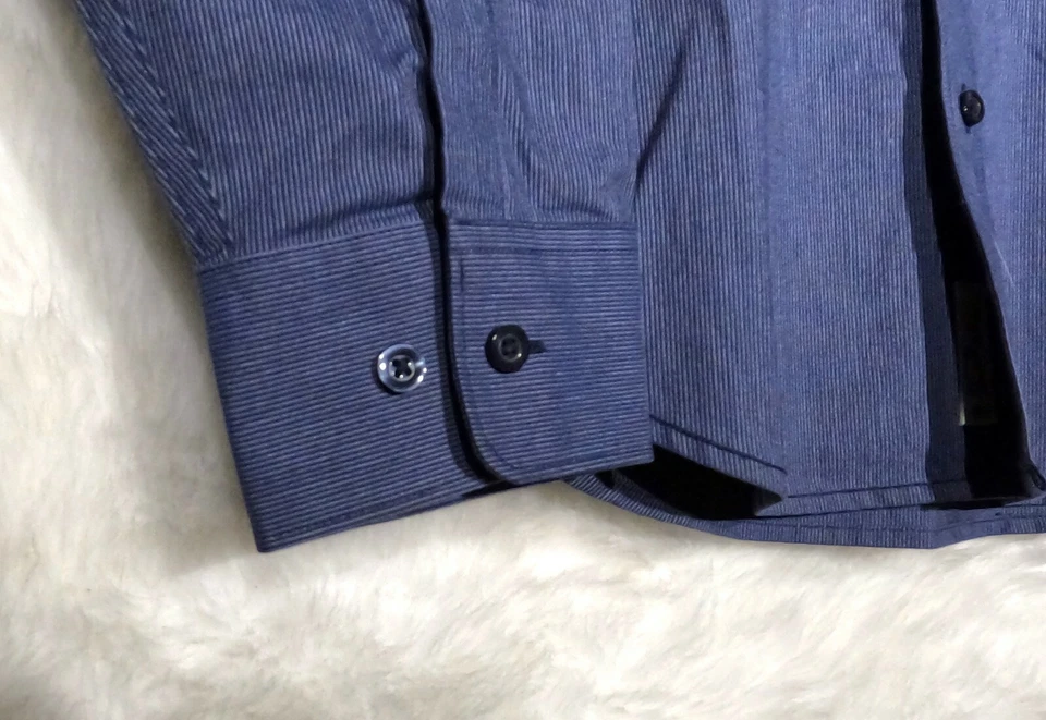 Penguin By Munsingwear Mens Size M Heritage Slim Fit Long Sleeve Button Up Shirt - Изображение 3 из 4