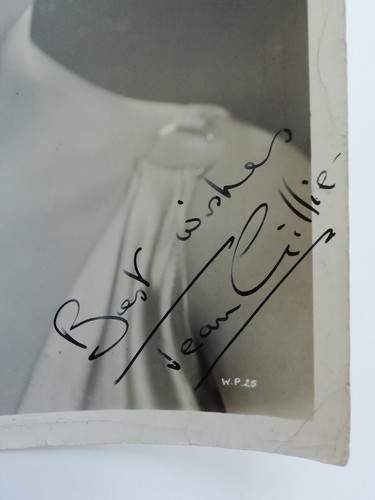 JEAN GILLIE 1915-1949 (ACTRESS) SIGNED - 1930s EARLY PHOTOGRAPH 10 X 8 INCH - Imagen 2 de 16