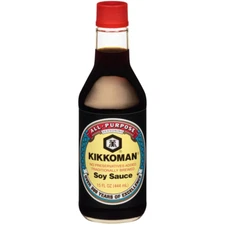Kikkoman Traditionally Brewed Soy Sauce, 15 Fl Oz