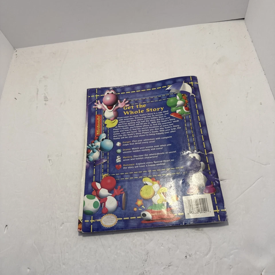 Nintendo Power N64 Yoshi's Story Official Strategy Guide w/ Pop-Up Poster 1998 - Image 3 of 4