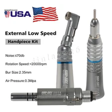 Estilo NSK Dental Contra Angulo Baja Velocidad Pieza de Mano 4/2Hole Micromotor