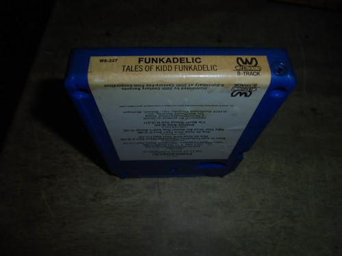 Funkadelic tales of kidd funkadelic 8-track tape 1976 play tested new pad splice - Picture 2 of 3