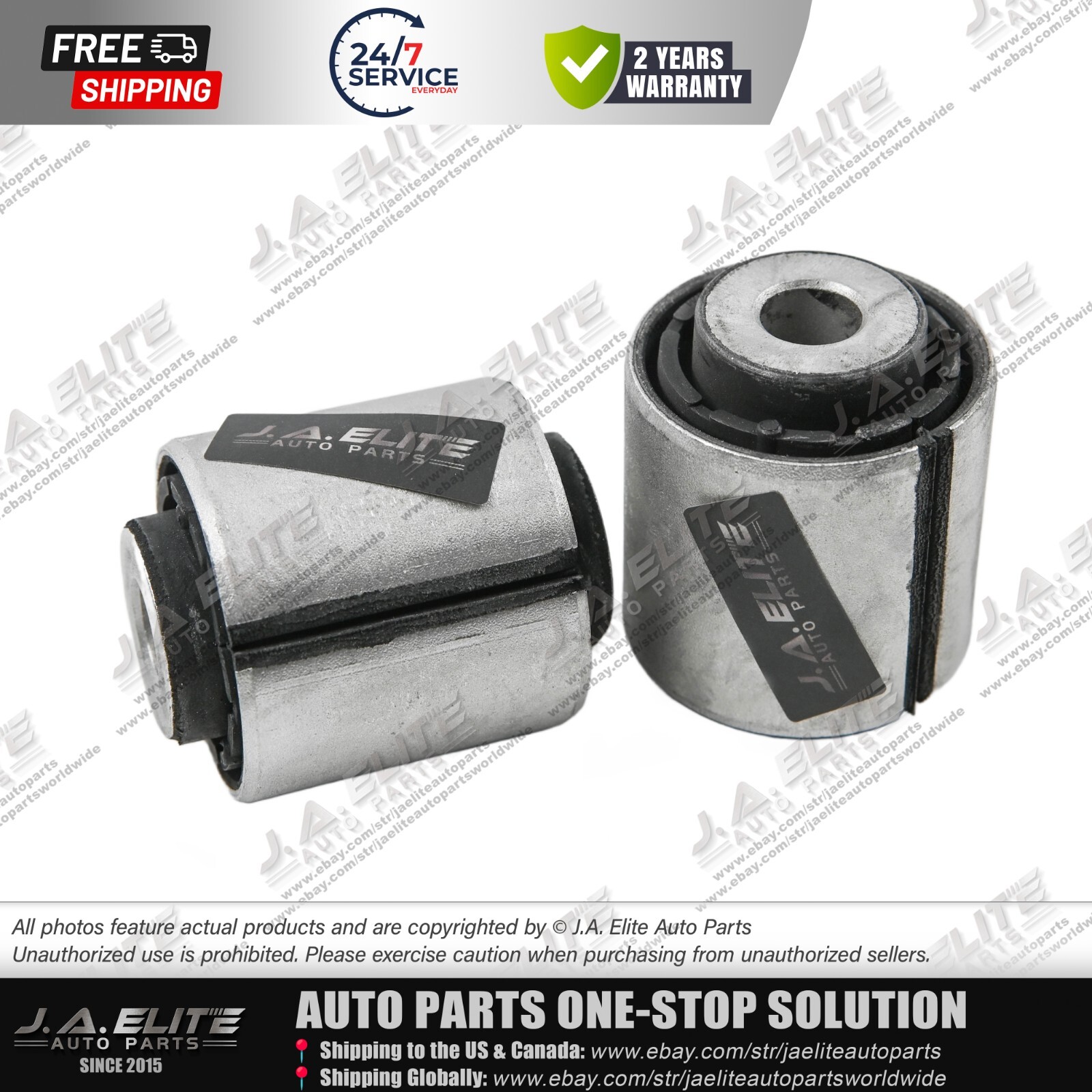 Rolls-Royce Phantom Rear Lower Control Arm Bushing 2pc #33326758995