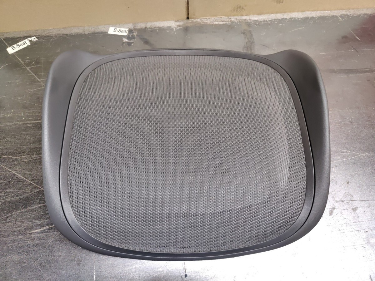 Used Herman Miller Aeron seat pan W Mesh size B (2 dots) OEM Genuine  Remastered