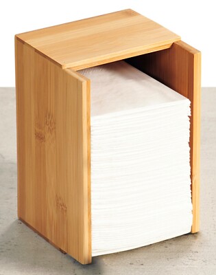 Kesper Serviettenspender - Besteckkasten aus Bambus  18 x 12 x 12 cm   70854