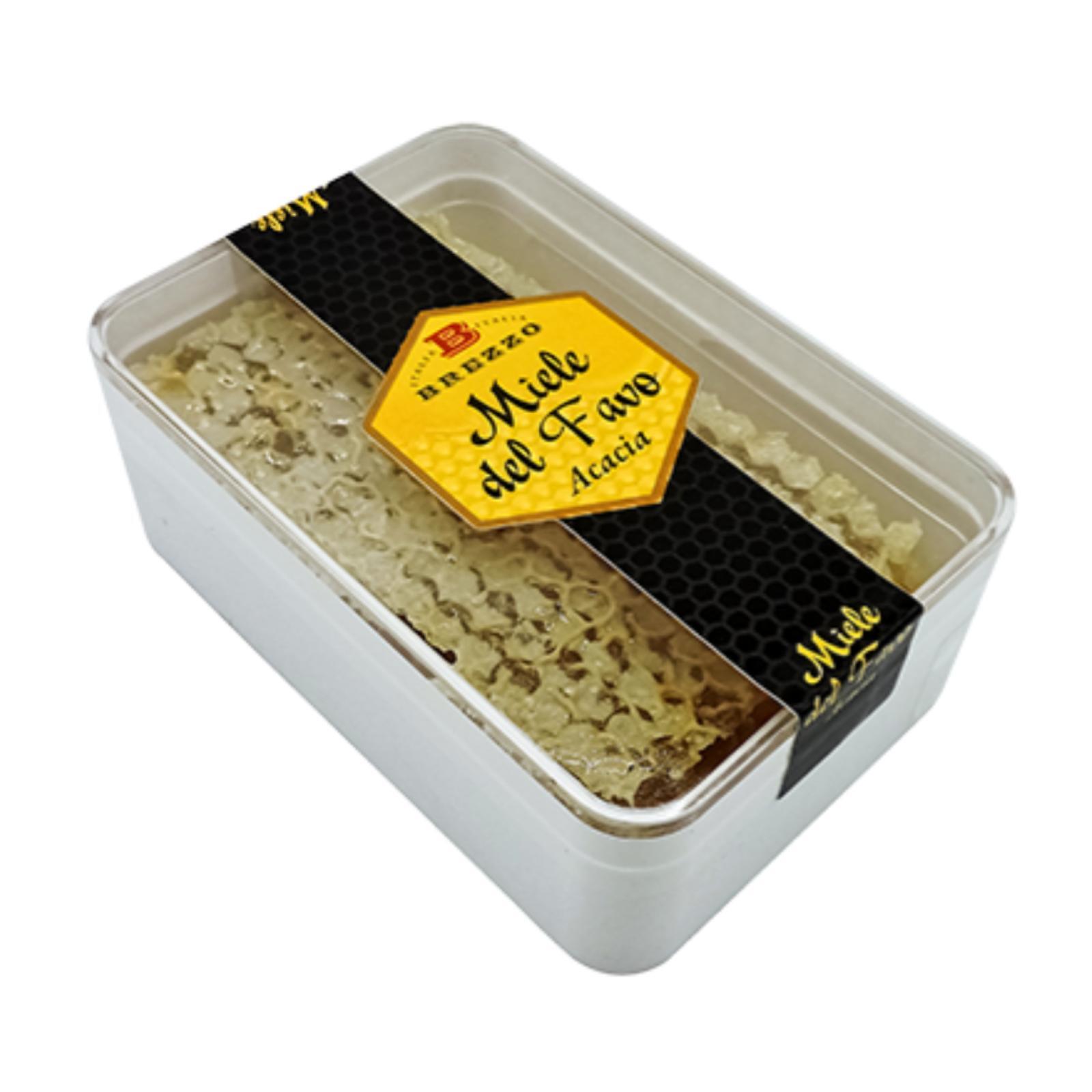 Miele Brezzo Miele Del Favo Di Acacia Astuccio da 200 g Miele Italiano
