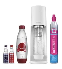 SodaStream Terra Starter Kit w/ Cherry Bubly Designed Bottle