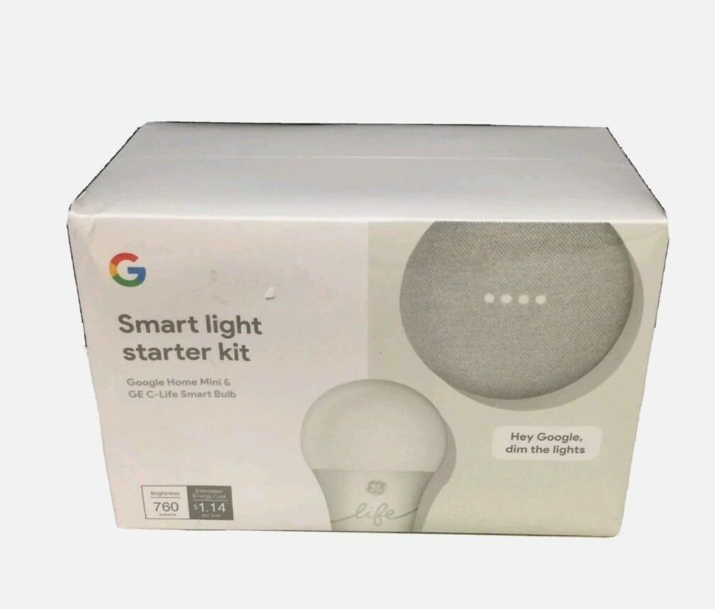 Bulb Starter Google Home Mini Ge Smart Bulb Light Starter Kit What