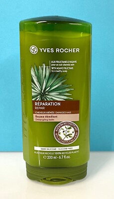 Yves Rocher Repair Detangling Balm Conditioner Hydrate & Strengthen Hair 6.7oz