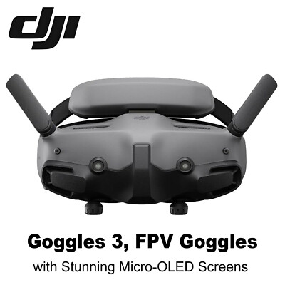 DJI Goggles 3 FPV Goggles For DJI Avata 2 Mini 4 Mavic 3 Pro Air 3/3S Neo Drones