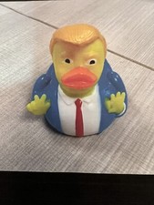 DONALD J. TRUMP RUBBER DUCK. SHOW YOUR PRIDE AND TRUE RED COLORS QUACK QUACK.