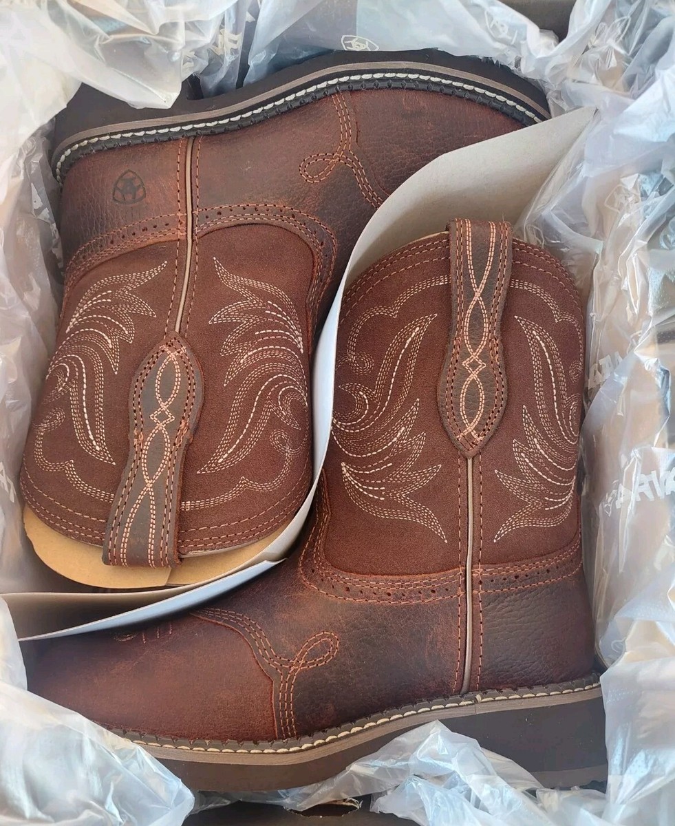 Ariat Women's Fatbaby Heritage Dapper Western Boot Copper Kettle