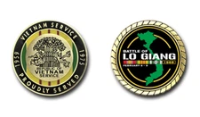Battle of Lo Giang Vietnam Challenge Coin
