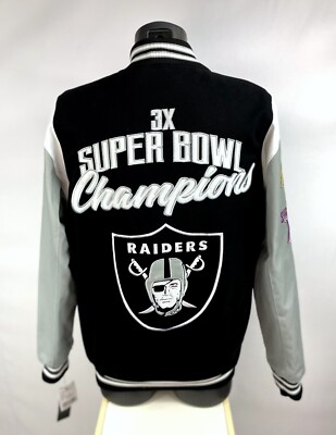 ジャケット・アウター 90s raiders 3times championship jacket VEGAS/OAKLAND RAIDERS 3 TIME Super Bowl CHAMPIONSHIP Jacket