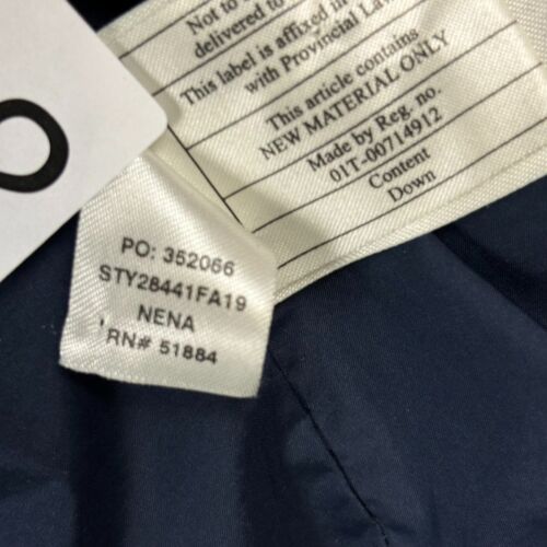 Patagonia Jacket Womens Small Blue Duck Down With It Parka Puffer Hood Coat Lady - Picture 8 of 14