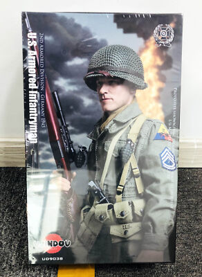 New UJINDOU UD9038 1/6 WWII U.S. Armored Infantryman Action Figure
