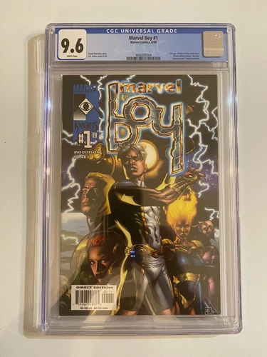 MARVEL BOY #1 (2000) CGC 9.6 NM+ 1ST APPEARANCE NOH-VARR Combine/Free Shipping