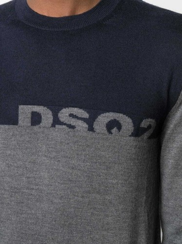 SIZE S DSQUARED2 DSQ2 MAGLIONCINO-FELPA 100%COTONE SOTTOCOSTO ASTA PAZZA - Foto 6 di 6