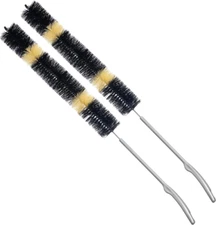 KONEX 30 Inch Long Dryer Lint Brush Vent Cleaner. Heavy-Duty Flexible Gray 