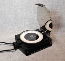 Marching or Orienteering Compass; Vintage; German made - Pasto;  PRICE DROP!